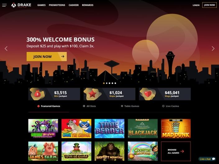 OVERVIEW OF BONUS TYPES AND THEIR FEATURES AT DRAKE CASINO 3